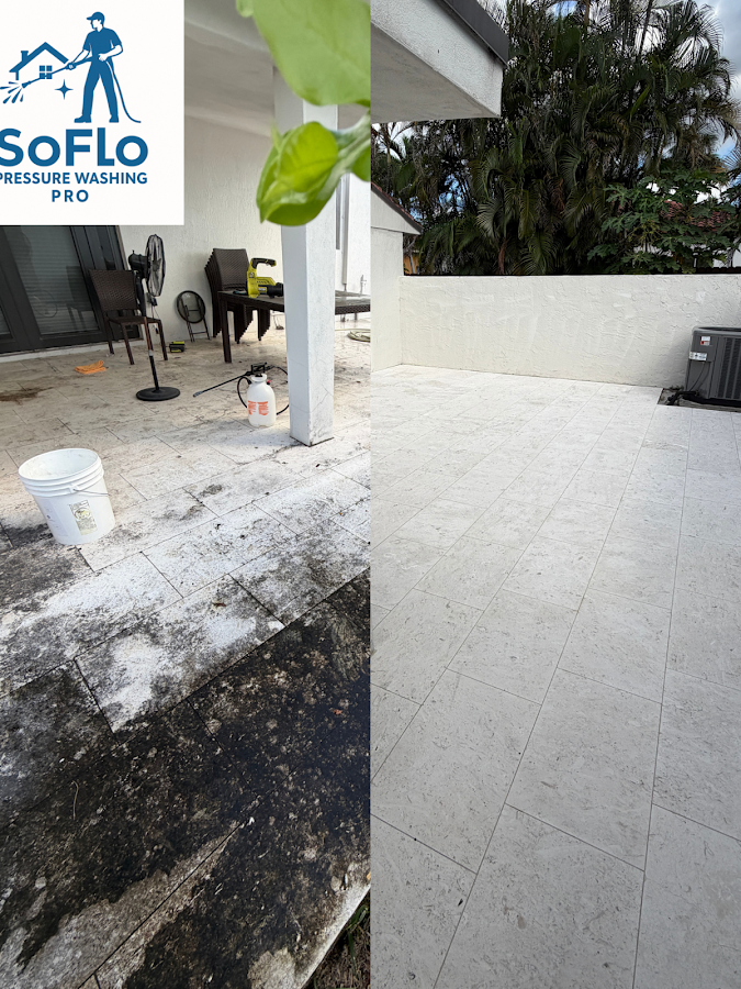 Soflo Pressure Washing work